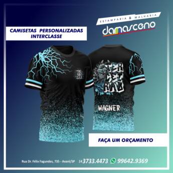 Comprar o produto de Camiseta Malha Dryfit em Avaré-SP com Sublimação Total em Uniformes em São Manuel, SP por Solutudo