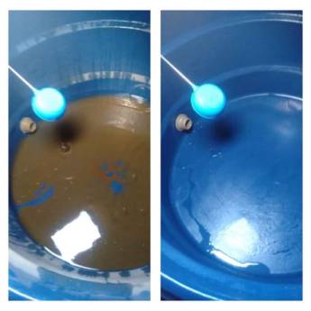 Comprar o produto de Limpeza de caixa d'agua em Desentupidoras pela empresa Leão Desentupidora em Itaí, SP por Solutudo