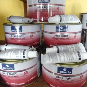 Comprar o produto de Massa Poliéster Leve em Linha Automotiva em São Manuel, SP por Solutudo