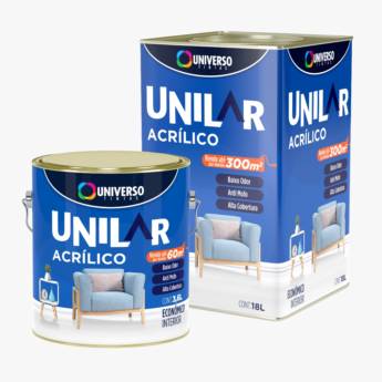 Comprar o produto de Linha Residencial Unilar Acrílico em Pintura em São Manuel, SP por Solutudo