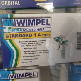 Comprar o produto de Pistola MP-250 HVLP Standard 1.4 mm Wimpel em Pintura em São Manuel, SP por Solutudo Comprar o produto de Pistola MP-250 HVLP Standard 1.4 mm Wimpel em Pintura em São Manuel, SP por Solutudo