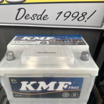 Comprar o produto de Bateria KMF 60A com 24 Meses de Garantia - Potência e Durabilidade em Lençóis Paulista, SP em Baterias em São Manuel, SP por Solutudo