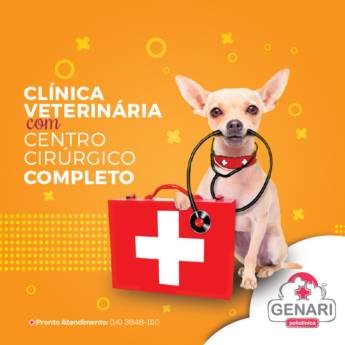 Comprar o produto de Clínica Veterinária em Itatinga em Clínicas Veterinárias em Avaré, SP por Solutudo
