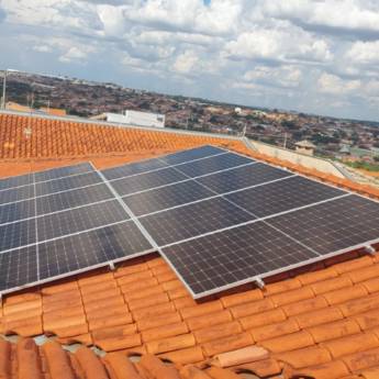 Comprar o produto de Gerador de Energia Fotovoltaico 5,5KWp - Eficiência e Economia em Santa Cruz do Rio Pardo em Energia Solar em Jaú, SP por Solutudo