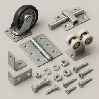 Comprar o produto de Acessórios para Serralheria em Santa Cruz do Rio Pardo com Variedade e Qualidade em Serralheria em Ourinhos, SP por Solutudo