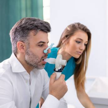 Comprar o produto de Espirometria: Avaliação da Função Pulmonar em Pardinho em Medicina do Trabalho em Avaré, SP por Solutudo