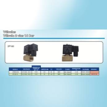 Comprar o produto de Válvulas Solenoide de 16 BAR – Alta Performance e Confiabilidade em Ribeirão Preto em Válvulas e Conexões Pneumáticas em Campinas, SP por Solutudo