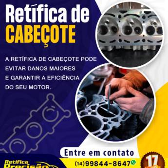 Comprar o produto de Retífica de Cabeçote com Precisão e Garantia em Jaú, SP em Retífica de Motores em Barra Bonita, SP por Solutudo