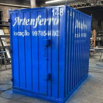 Comprar o produto de Locação de Container Banheiro – Praticidade e Conforto em Obras e Eventos – Santa Cruz do Rio Pardo, SP em Serralheria em Ipaussu, SP por Solutudo