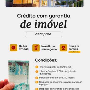 Comprar o produto de Crédito com Garantia de Imóvel em Marília – Credpam em Financeiras - Empréstimos pela empresa Credpam - Financeira em Marilia em Garça, SP por Solutudo