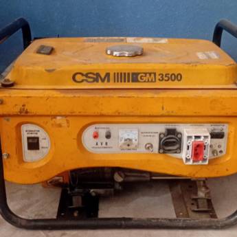 Comprar o produto de GERADOR 3500VA para Locação em Santa Cruz do Rio Pardo - SP em Aluguel de Equipamentos em São Pedro, SP por Solutudo
