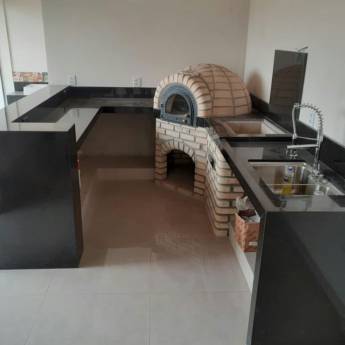 Comprar o produto de Pia e balcão Granito Preto São Gabriel em Tietê, SP em Casa, Móveis e Decoração em Laranjal Paulista, SP por Solutudo