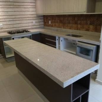 Comprar o produto de Pia no Granito Branco Siena em Cozinha em Cerquilho, SP por Solutudo