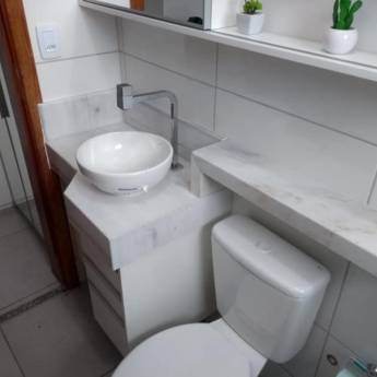 Comprar o produto de Lavatório em Mármore Branco Tietê, SP em Construção em Cerquilho, SP por Solutudo