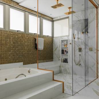 Comprar o produto de Design Inteligente em Banheiros Planejados – Ninho Verde II em Móveis Planejados - Marcenarias em Ninho Verde II Eco Residence, SP por Solutudo