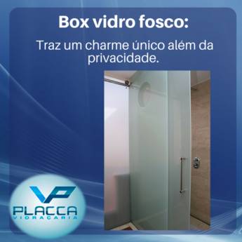 Comprar o produto de Box de Vidro Fosco – Privacidade e Elegância em Lençóis Paulista/SP em Vidros em São Manuel, SP por Solutudo