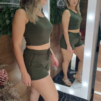 Comprar o produto de Conjunto Ribana – Roupas Femininas em São Manuel em Roupas Femininas em São Manuel, SP por Solutudo