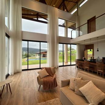 Comprar o produto de Projeto Residencial - Casa Marrocos – Em Execução em Arquitetura em Ninho Verde II Eco Residence, SP por Solutudo