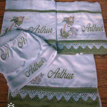 Comprar o produto de Enxoval Completo em Batatais | Qualidade e Personalização em Arte e Artesanato em Batatais, SP por Solutudo