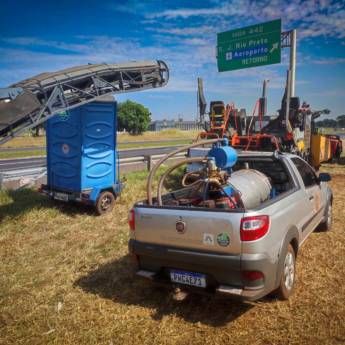 Comprar o produto de Banheiro Químico Portátil - Conforto e Higiene em Qualquer Local em Assis/SP em Locação de Sanitário Químico em Cornélio Procópio, PR por Solutudo