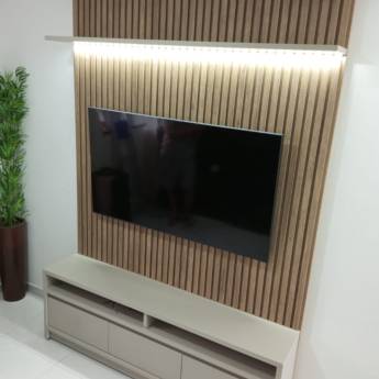 Comprar o produto de Painel Ripado em Móveis Planejados em Joinville, SC por Solutudo