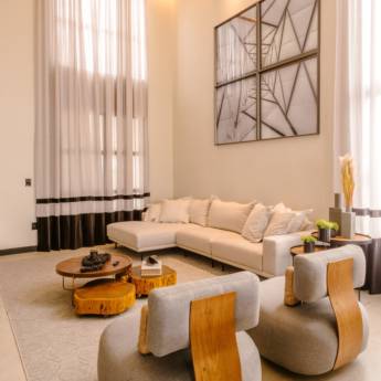 Comprar o produto de  Móveis Sob Medida para Sala de Estar - Conforto e Estilo - Araquari/SC em Móveis Planejados - Marcenarias em Joinville, SC por Solutudo