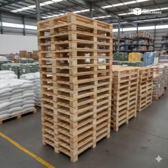 Comprar o produto de Paletes de madeira em Outras Embalagens em Aracaju, SE por Solutudo