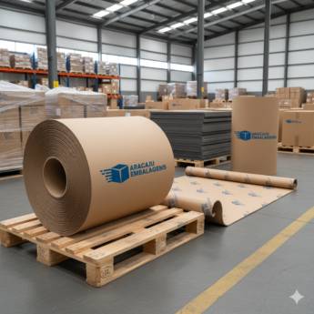 Comprar o produto de Bobina de papelão ondulado  em Embalagem em Aracaju, SE por Solutudo