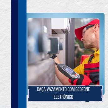 Comprar o produto de Caça Vazamento com geofone eletrônico em Encanadores em São Manuel, SP por Solutudo