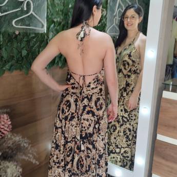 Comprar o produto de Vestido Indiano Sivest São Manuel: Roupas e Acessórios com Estilo em Vestidos em São Manuel, SP por Solutudo