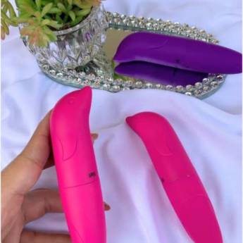 Comprar o produto de Vibrador Golfinho em Praia Grande – Mais Prazer e Conforto em Sex Shop em Mongaguá, SP por Solutudo