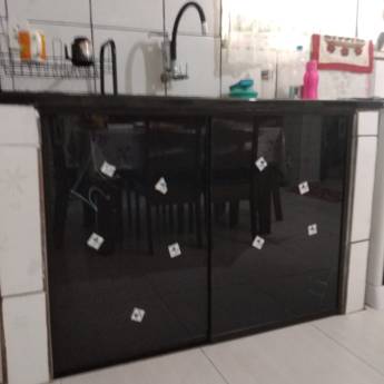 Comprar o produto de Abrigo de pia em Vidraçarias em Guarulhos, SP por Solutudo