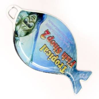 Comprar o produto de Chaveiro Chapinha Metálica COD 721 - Chapinha Peixe Pq em Chaveiros Chapinha pela empresa Public Gráfica e Brindes em Ribeirão Preto, SP por Solutudo