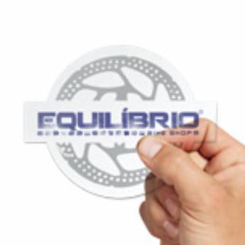 Comprar o produto de ETIQUETAS CORTE ESPECIAL - VINIL TRANSPARENTE em Etiquetas Adesivas pela empresa Public Gráfica e Brindes em Ribeirão Preto, SP por Solutudo