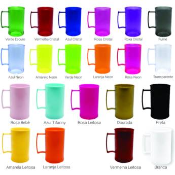 Comprar o produto de Caneca de Chopp 300ml e 450ml em Canecas pela empresa Public Gráfica e Brindes em Ribeirão Preto, SP por Solutudo