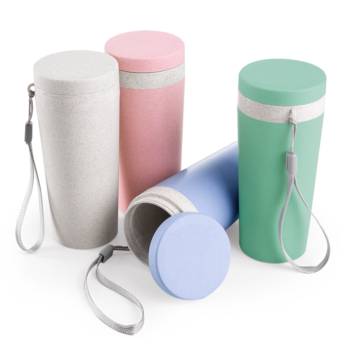 Comprar o produto de 03006 Copo Fibra de Bambu 350ml em Copos pela empresa Public Gráfica e Brindes em Ribeirão Preto, SP por Solutudo