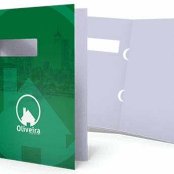 Comprar o produto de PASTAS APERGAMINHADO 150G em Pastas pela empresa Public Gráfica e Brindes em Ribeirão Preto, SP por Solutudo