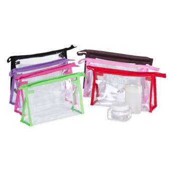 Comprar o produto de 02092 Necessaire Plástica em Necéssaire pela empresa Public Gráfica e Brindes em Ribeirão Preto, SP por Solutudo