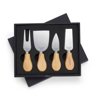 Comprar o produto de 06222 Kit Queijo 4 Peças em Kit Queijo pela empresa Public Gráfica e Brindes em Ribeirão Preto, SP por Solutudo