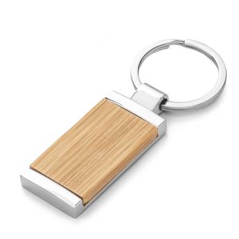 Comprar o produto de 15003 Chaveiro Metal Bambu em Chaveiros pela empresa Public Gráfica e Brindes em Ribeirão Preto, SP por Solutudo