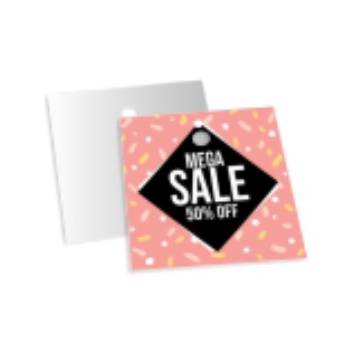 Comprar o produto de TAG FURO - COUCHÊ 275G - SEM VERNIZ em Tags pela empresa Public Gráfica e Brindes em Ribeirão Preto, SP por Solutudo