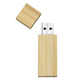 Comprar o produto de 011 Pen Drive Bambu 4GB/8GB/16GB em Pendrive pela empresa Public Gráfica e Brindes em Ribeirão Preto, SP por Solutudo