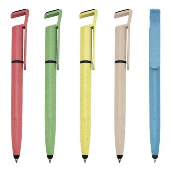 Comprar o produto de 00708T Caneta Fibra de Bambu Touch com Suporte em Canetas Ecológicas pela empresa Public Gráfica e Brindes em Ribeirão Preto, SP por Solutudo