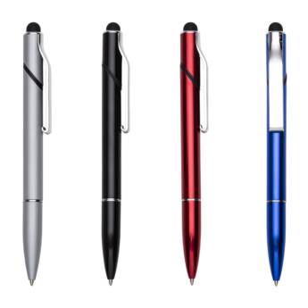 Comprar o produto de 13545 Caneta Semimetal Base Celular e Touch em Canetas de Metal pela empresa Public Gráfica e Brindes em Ribeirão Preto, SP por Solutudo