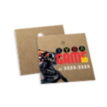 Comprar o produto de TAG FURO - KRAFT 250G em Tags pela empresa Public Gráfica e Brindes em Ribeirão Preto, SP por Solutudo