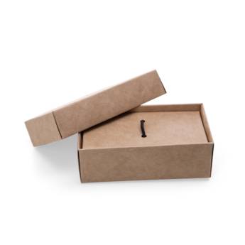 Comprar o produto de 13948 Embalagem Kraft para Pen Drive em Embalagens pela empresa Public Gráfica e Brindes em Ribeirão Preto, SP por Solutudo