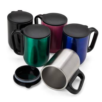 Comprar o produto de 18622 Caneca Inox Parede Dupla 250 ml em Canecas pela empresa Public Gráfica e Brindes em Ribeirão Preto, SP por Solutudo