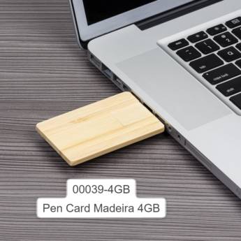 Comprar o produto de Pen  card 4GB em Pendrive pela empresa Public Gráfica e Brindes em Ribeirão Preto, SP por Solutudo