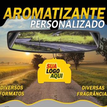 Comprar o produto de Cheirinho Aromatizador Personalizado para Carro em Artigos / Carros pela empresa Public Gráfica e Brindes em Ribeirão Preto, SP por Solutudo