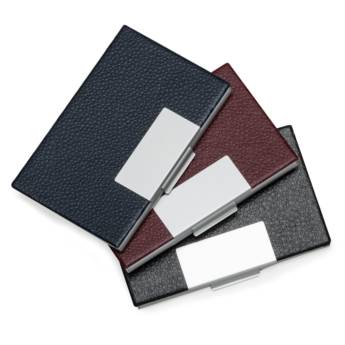 Comprar o produto de 04480 Porta Cartão de Couro em Materiais para Escritório pela empresa Public Gráfica e Brindes em Ribeirão Preto, SP por Solutudo